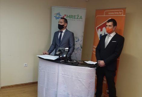 Predstavljen kandidat za gradonačelnika Koprivnice Ivica Suvalj (Mreža) i kandidat za zamjenika gradonačelnika Goran Pakasin (HNS)