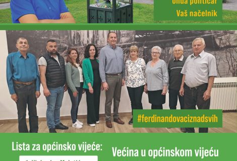 Predana koalicijska lista Mreže nezavisnih lista i Hrvatske stranke umirovljenika u Ferdinandovcu Predana koalicijska lista Mreže nezavisnih lista i Hrvatske stranke umirovljenika u Ferdinandovcu